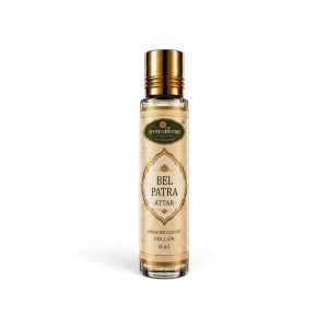 Bela Patra Attar, 8 ml |​The Pure, Sacred Freshness of Green Bel Leaves and Pristine White Florals