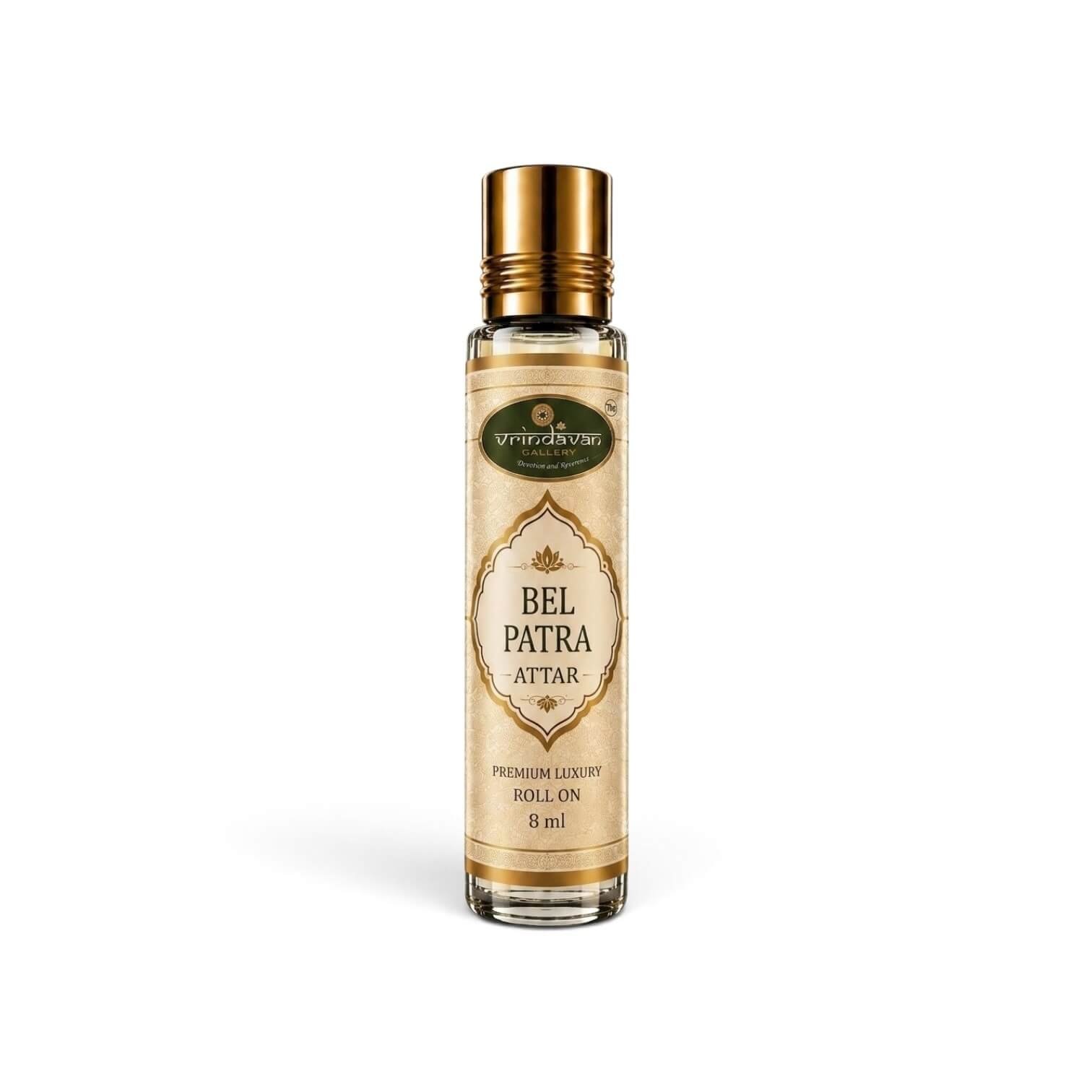 Bela Patra Attar, 8 ml |​The Pure, Sacred Freshness of Green Bel Leaves and Pristine White Florals